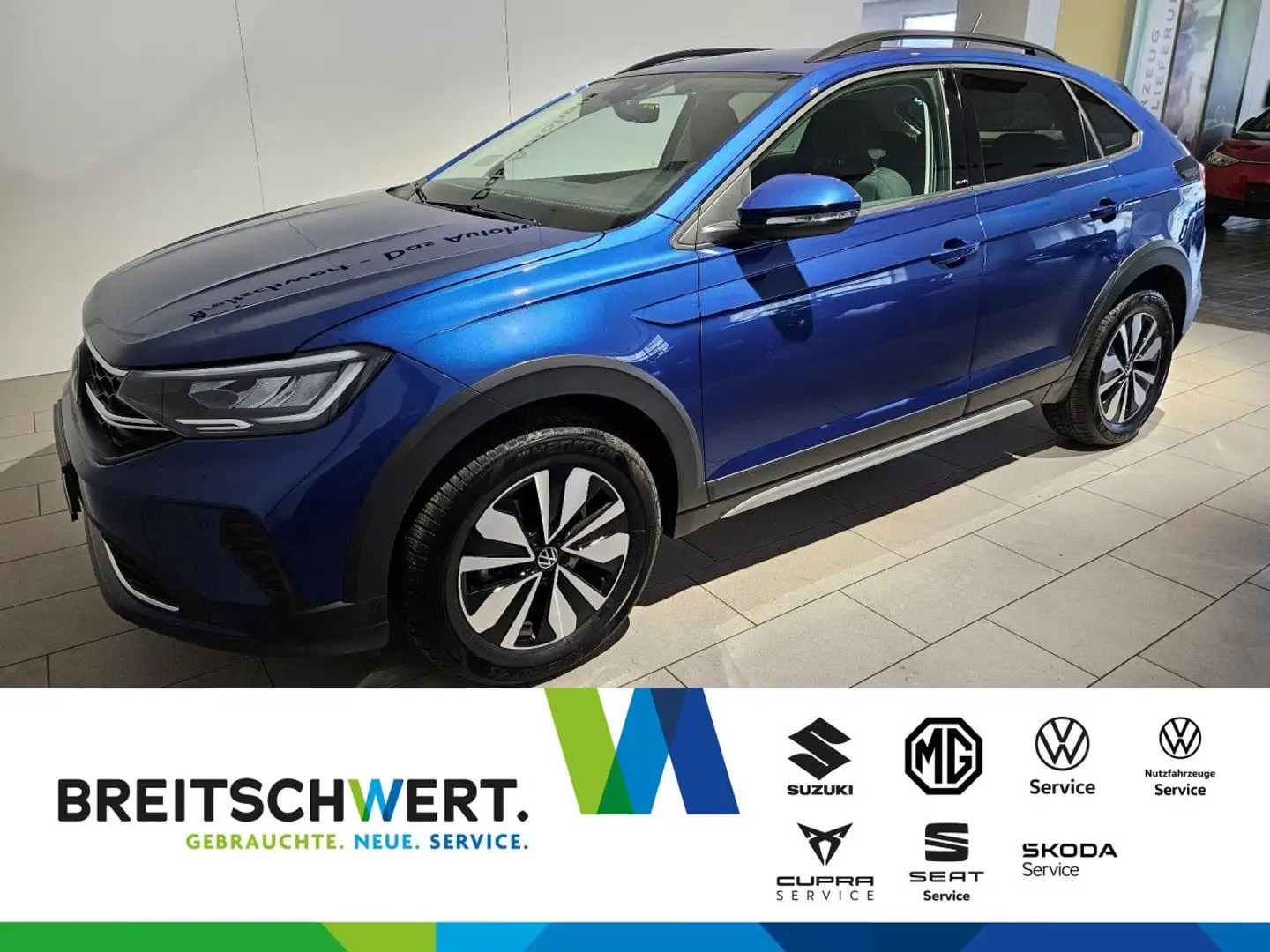 Volkswagen Taigo 1.0 TSI Move DSG LED ACC Navi RearView GJR Bleu - 1