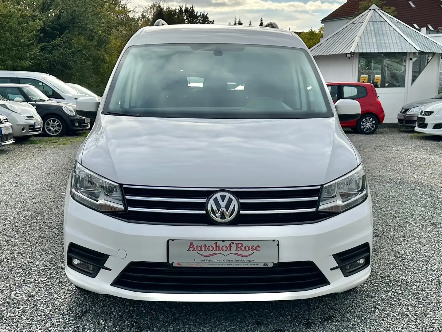 Volkswagen Caddy 2.0 TDI/2x Schiebetüren/Automatik/Bluetooth/All Weiß - 2