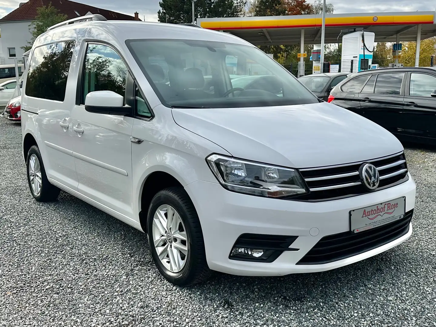 Volkswagen Caddy 2.0 TDI/2x Schiebetüren/Automatik/Bluetooth/All Weiß - 1
