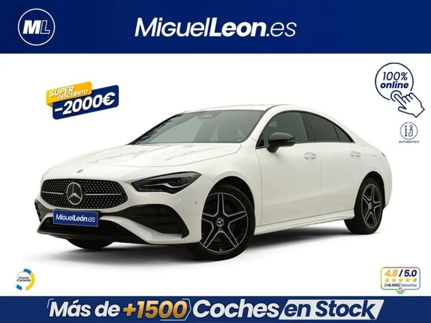 Mercedes-Benz CLA 250 e Blanco - 1