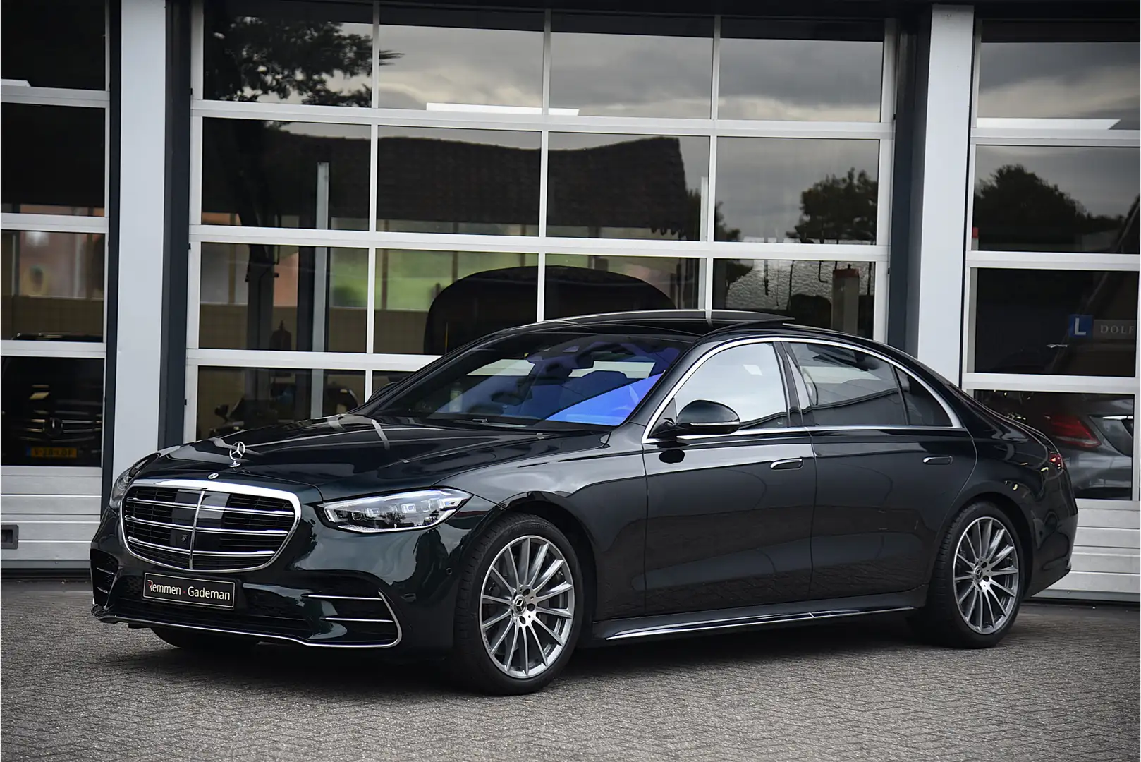 Mercedes-Benz S 400 400d 4MATIC Lang AMG Line Groen - 2