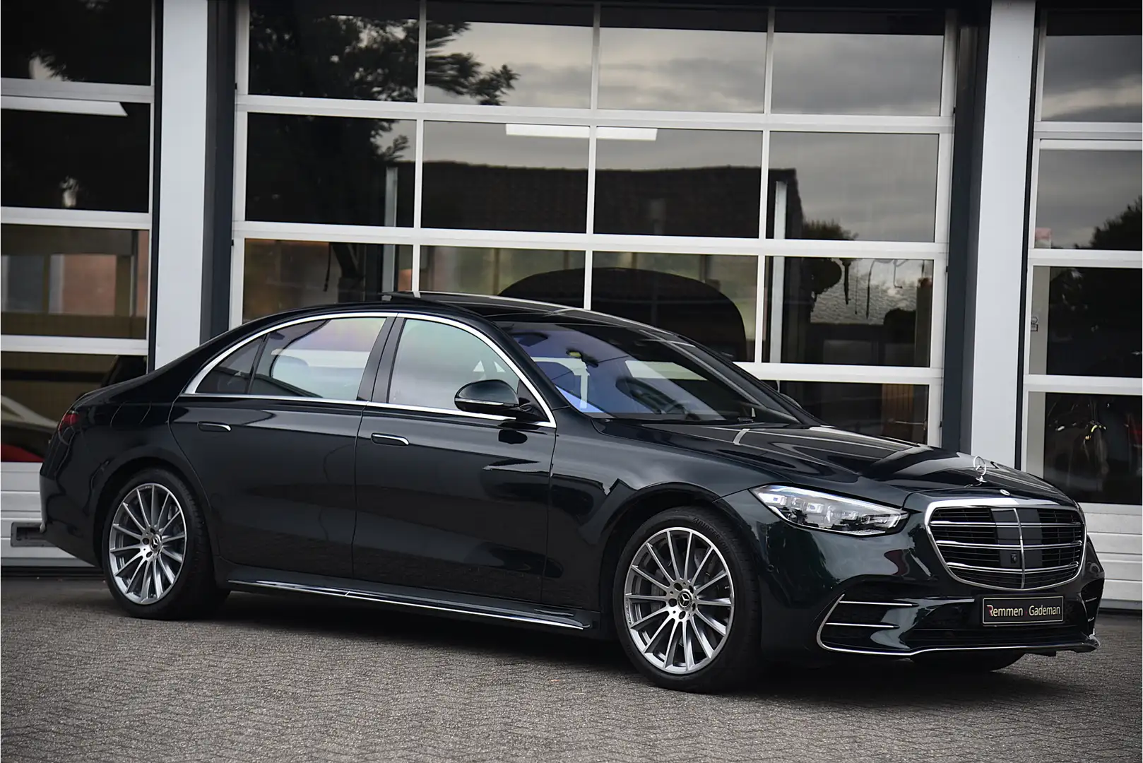 Mercedes-Benz S 400 400d 4MATIC Lang AMG Line Groen - 1
