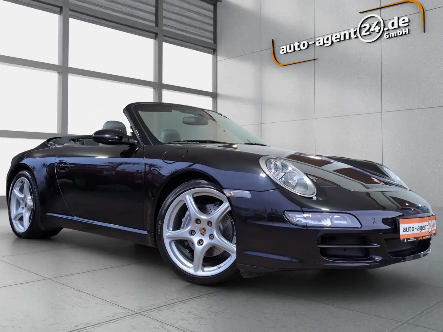 Porsche 911 Carrera 997 Cabrio /Deutsch/Unfallfrei/PZ-Service Schwarz - 1