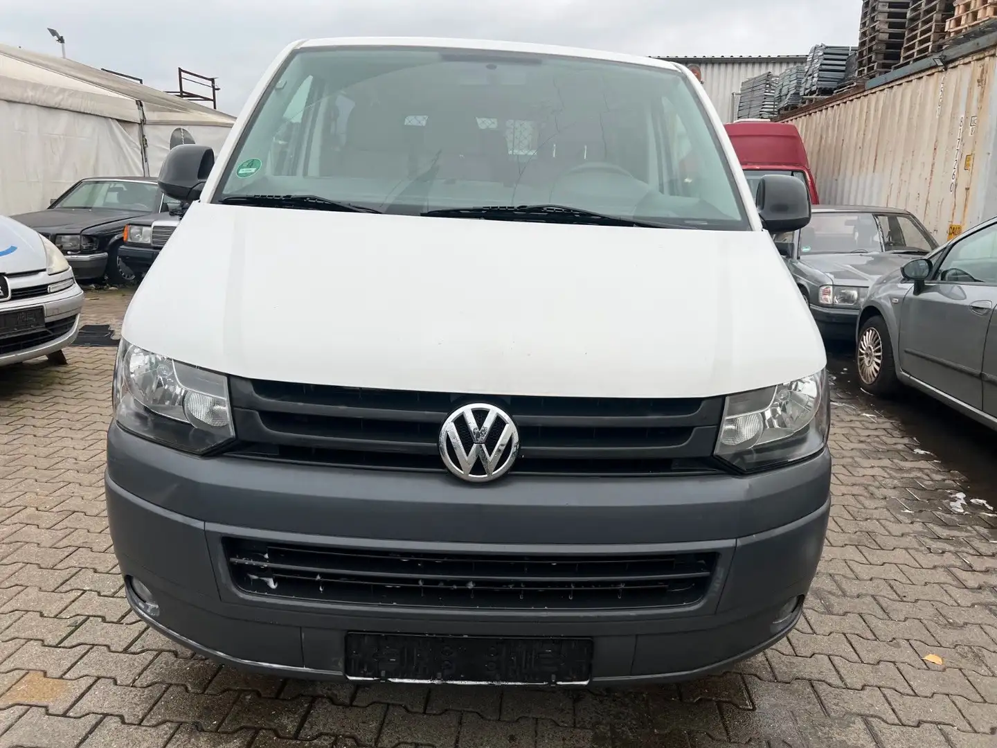 Volkswagen T5 Transporter T5 * 9 Sitzer * GASANLAGE * Schiebetür Weiß - 2