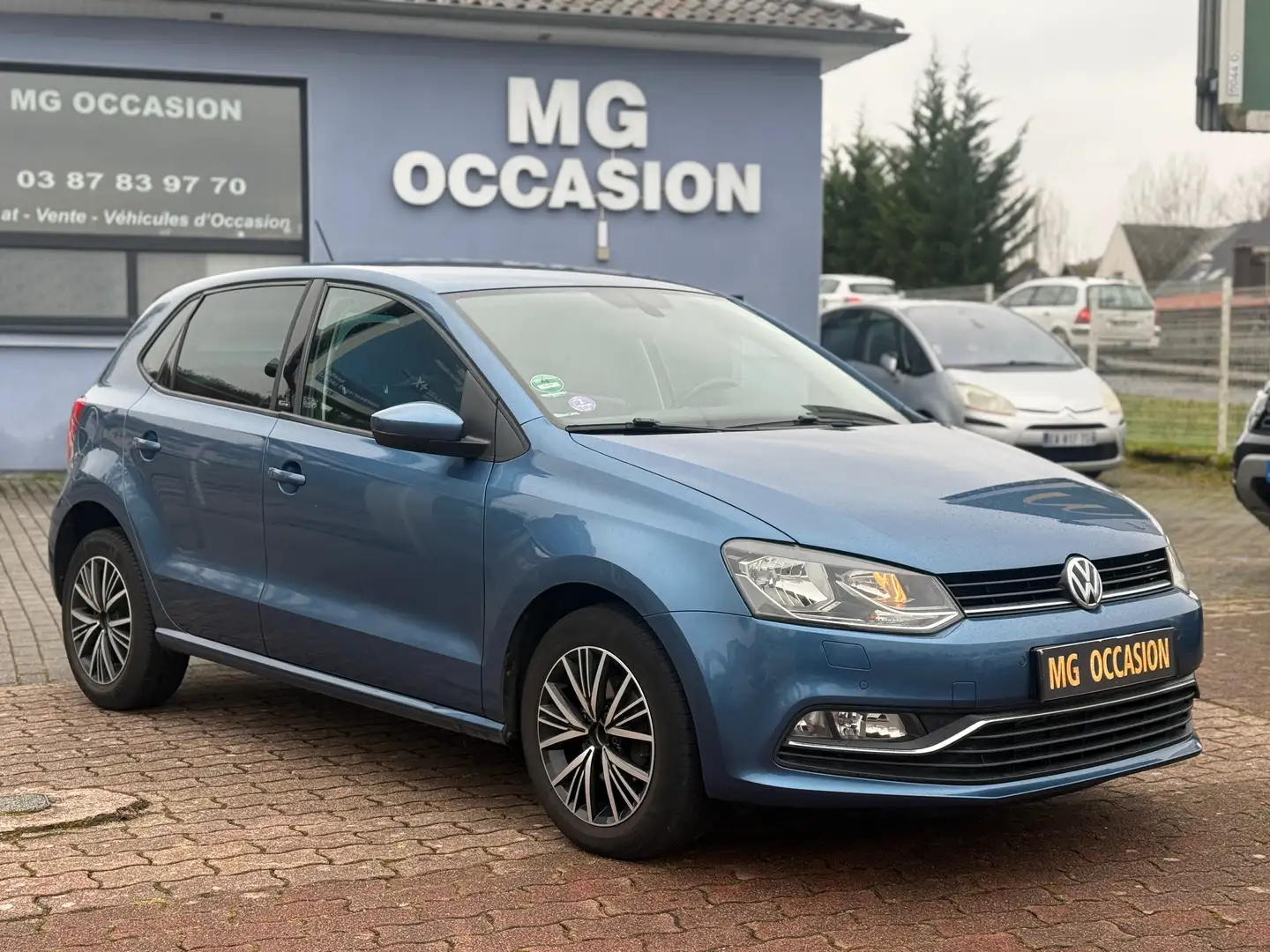 Volkswagen Polo Polo 1.2 TSI 90 BMT Série Spéciale Allstar Bleu - 2