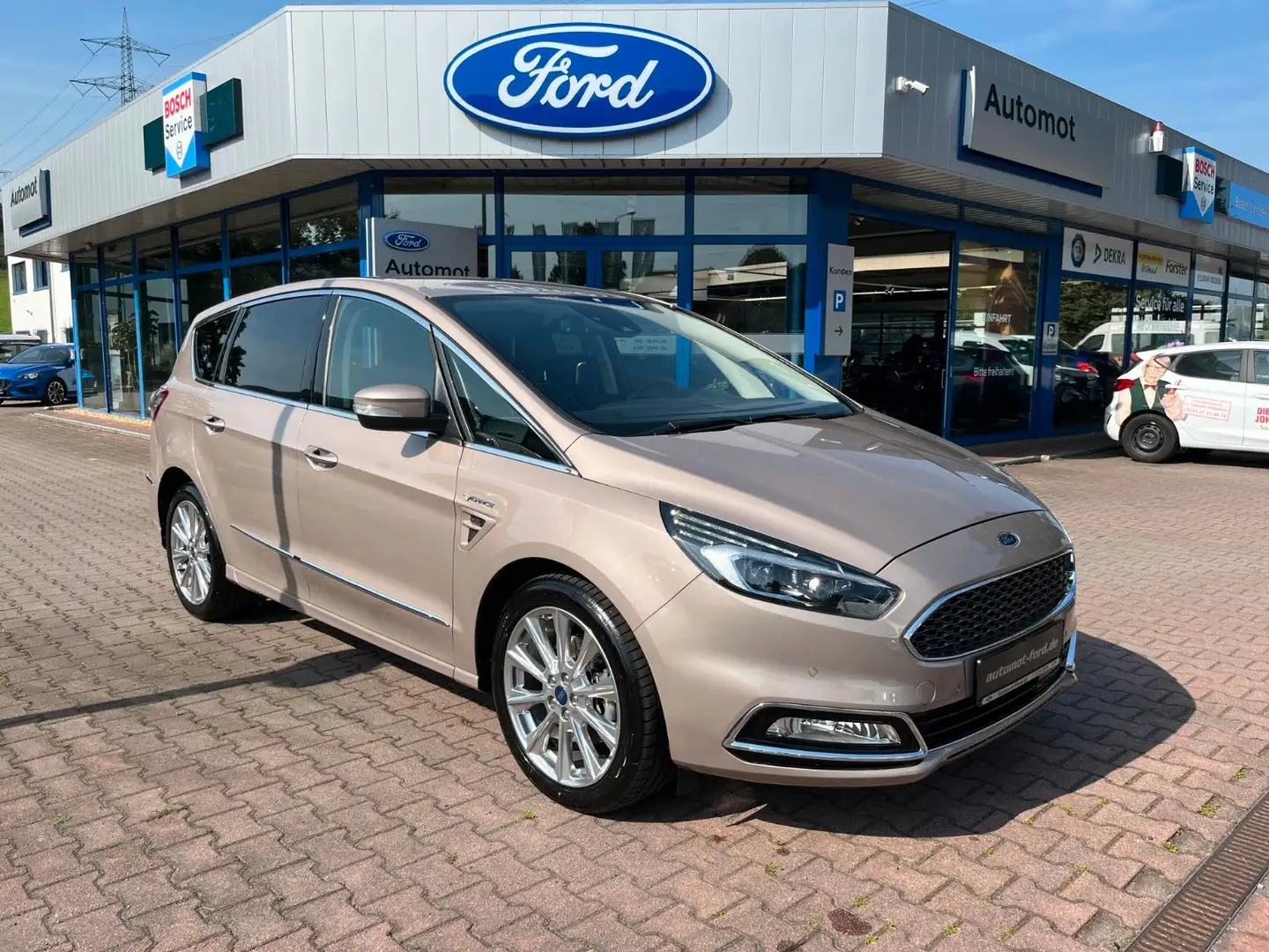 Ford S-Max Vignale 2.0 *LED*Navi*Klima*Leder*Kamera Beige - 1