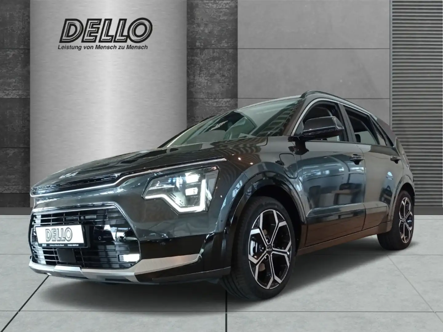 Kia Niro Spirit Plug-in Hybrid Technologie-Paket HUD Navi d Grau - 1