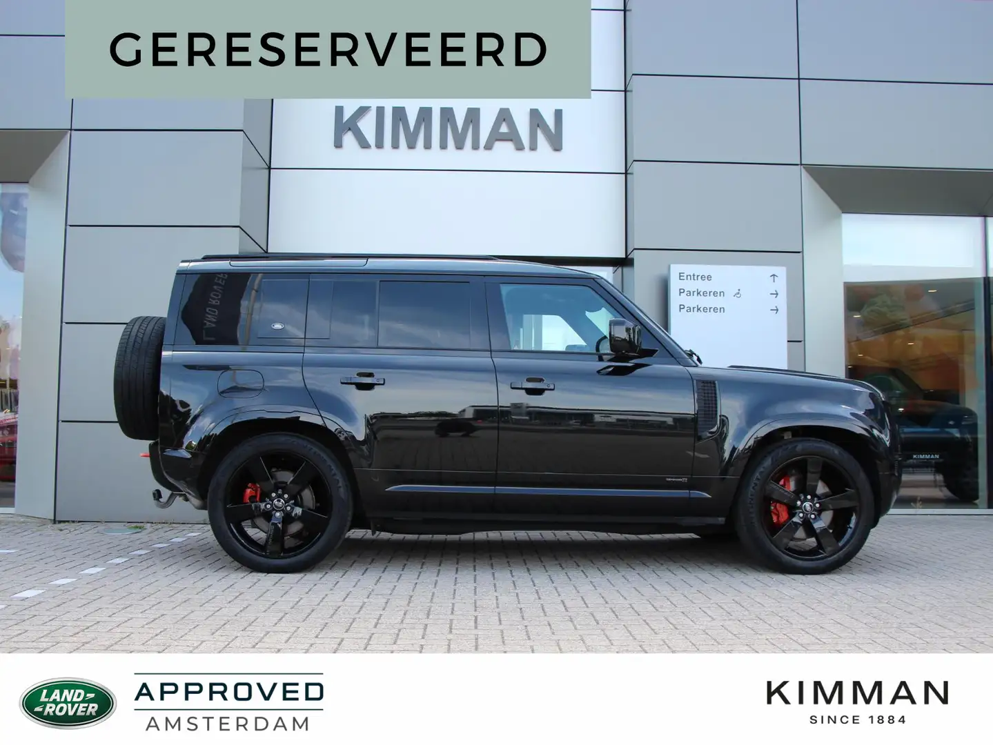 Land Rover Defender 110 P400e 110 X | Trekhaak | Dakrails Black - 1
