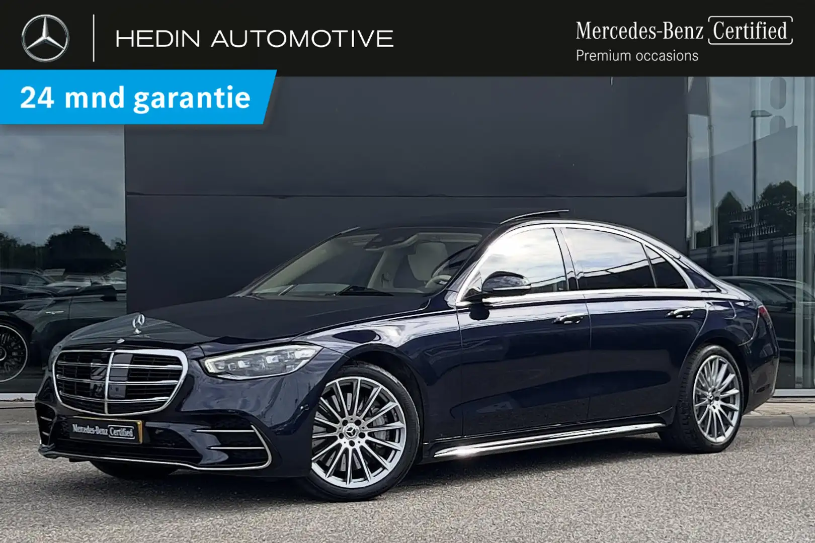 Mercedes-Benz S 580 S 580e Lang Automaat 4MATIC AMG Line | Premium Pak Синий - 1