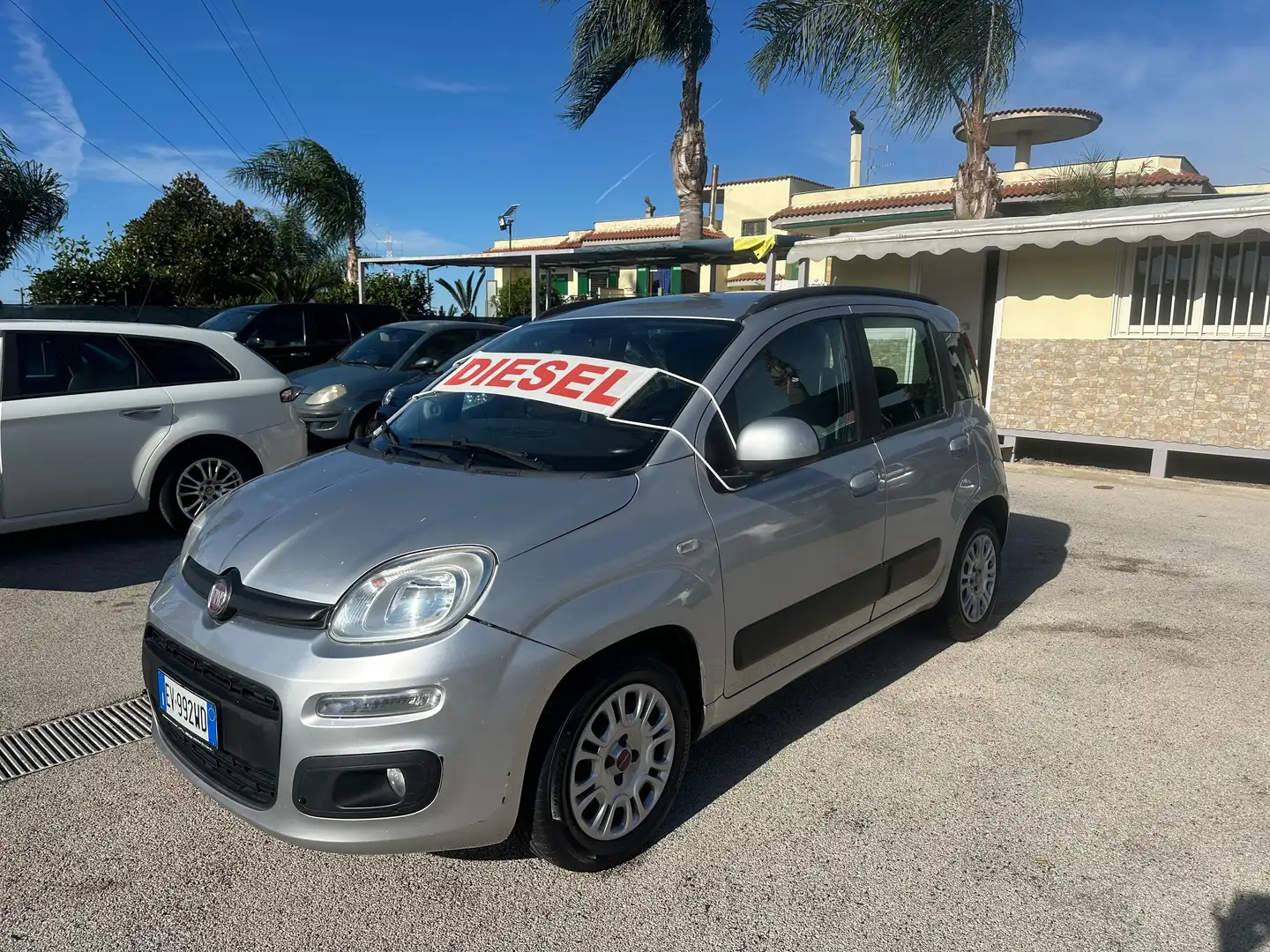 Fiat Panda Panda 1.3 mjt 16v Lounge 75cv Gris - 2