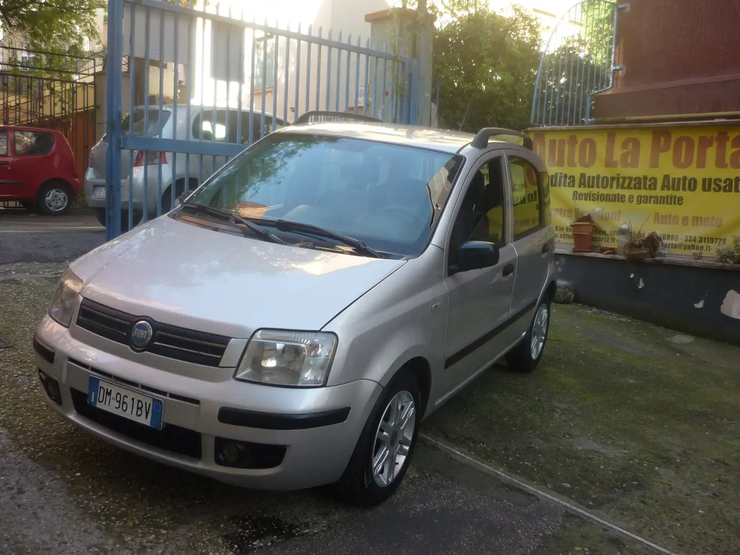 Fiat Panda Panda 1.2 dualogic (C. Autom.) Motore nuovo Argento - 1