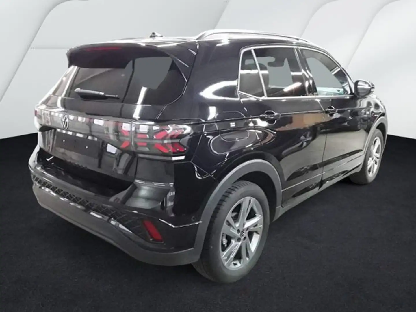 Volkswagen T-Cross 1.5 TSI DSG R-LINE AHK PDC IQ.LIGHT NAVI Schwarz - 2