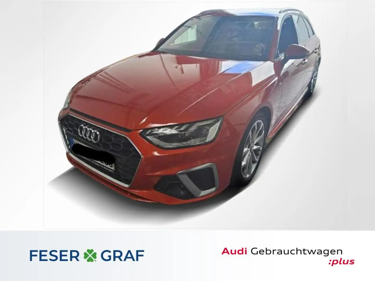 Audi A4 Avant S line 35 TDI S tronic Head Up/AHK/Matrix/Na Orange - 1