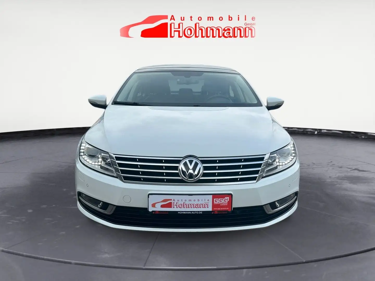 Volkswagen CC BMT Bi-Xenon+KAMERA+MEMORY+PANO+LEDER Blanc - 2