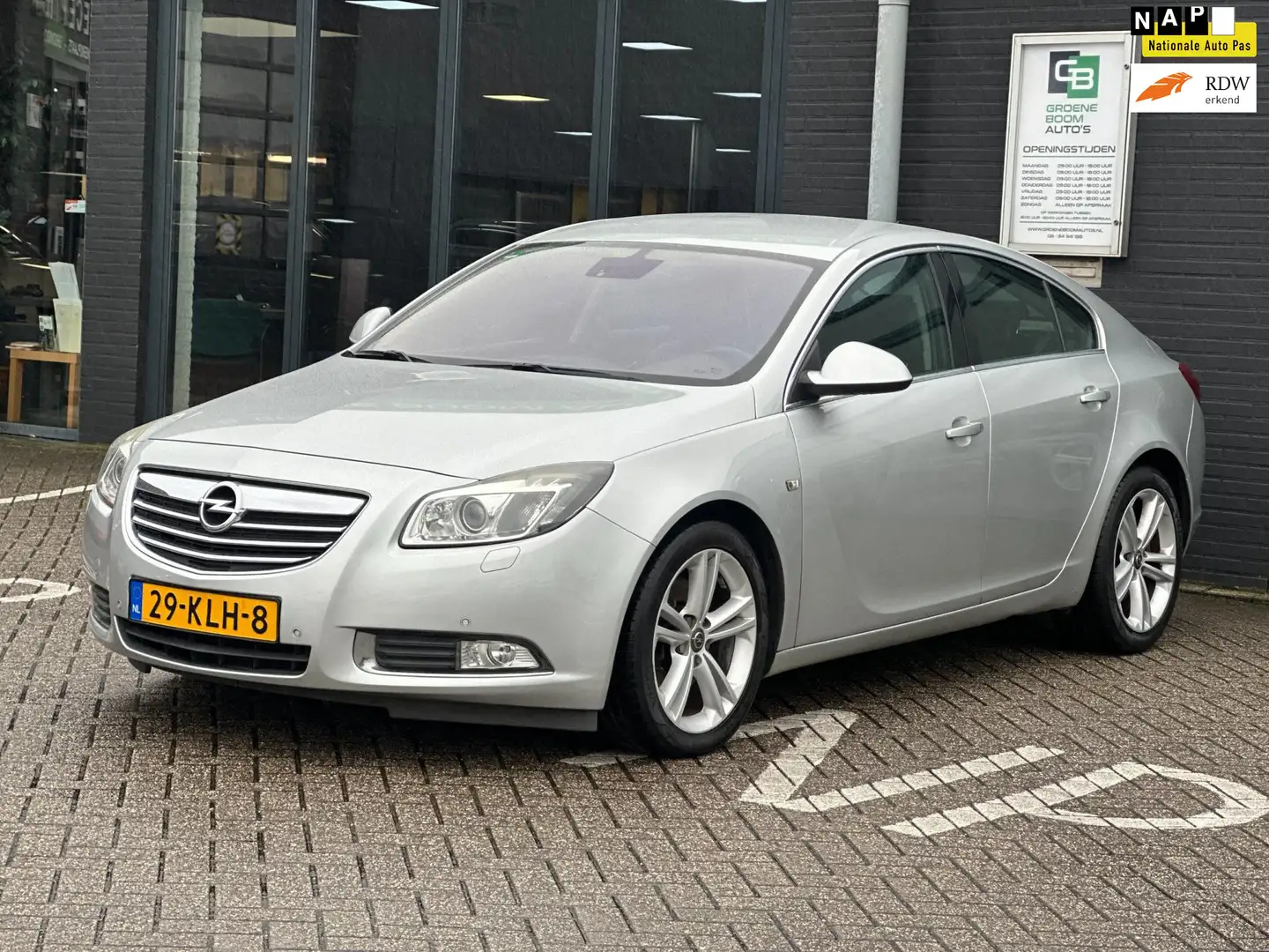 Opel Insignia 2.0 T Sport/NAVI/LEDER/NWE APK/NL-AUTO NAP!! Grijs - 1