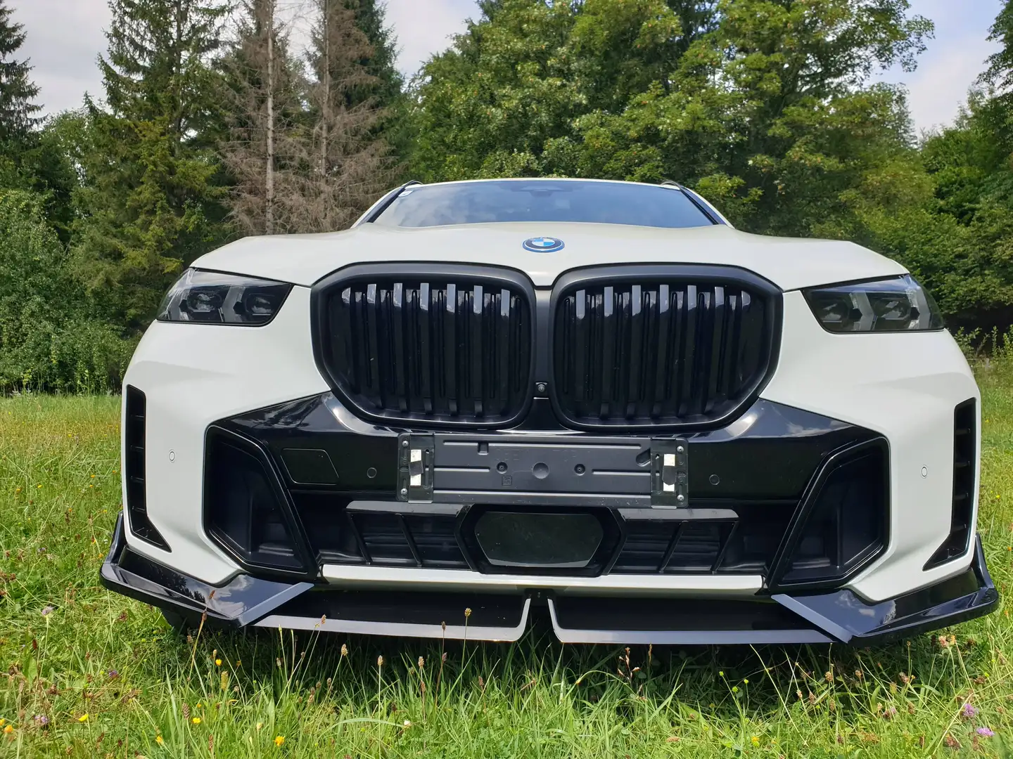BMW X5 X5 xDrive50e M-Sportpaket Pro Garantie&Service-2028/Mängelfrei Front+Heckspoiler Luftfahrwerk 22Zoll .usw. Weiß - 1