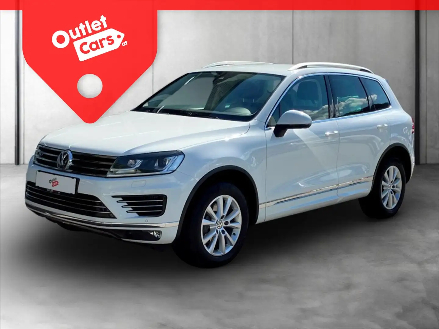 Volkswagen Touareg BMT 4Motion V6 BlueMotionTech TDI R-Line Weiß - 1