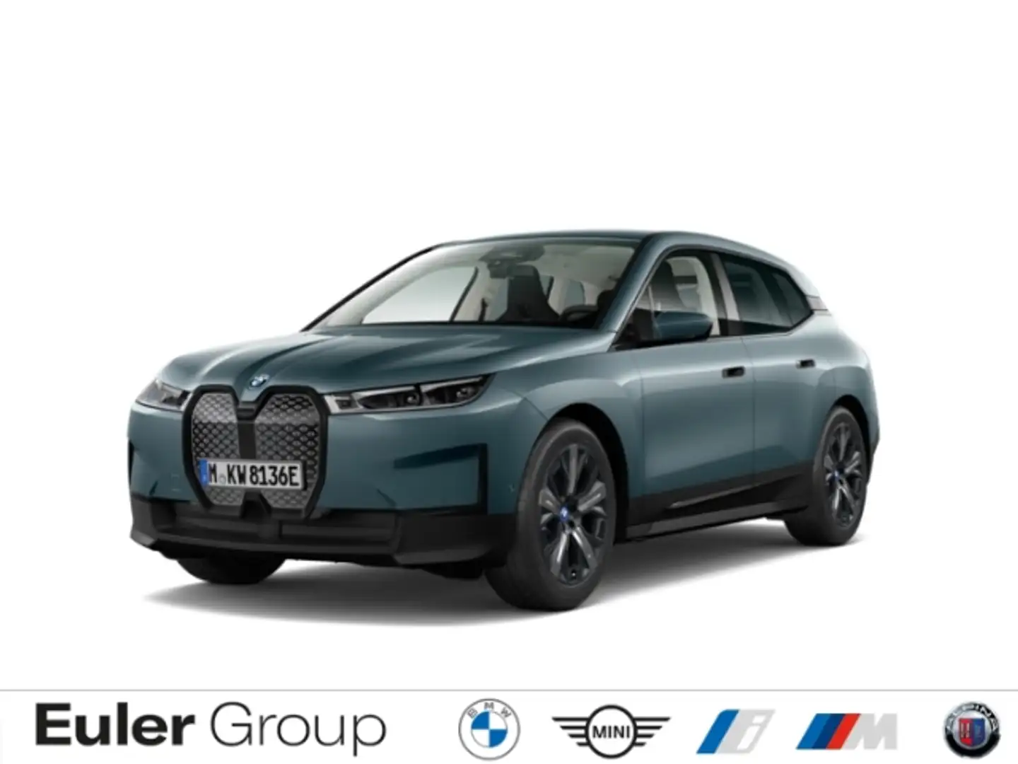 BMW iX xDrive 50 HUD Luftfederung Navi Leder Digitales Co Bleu - 1