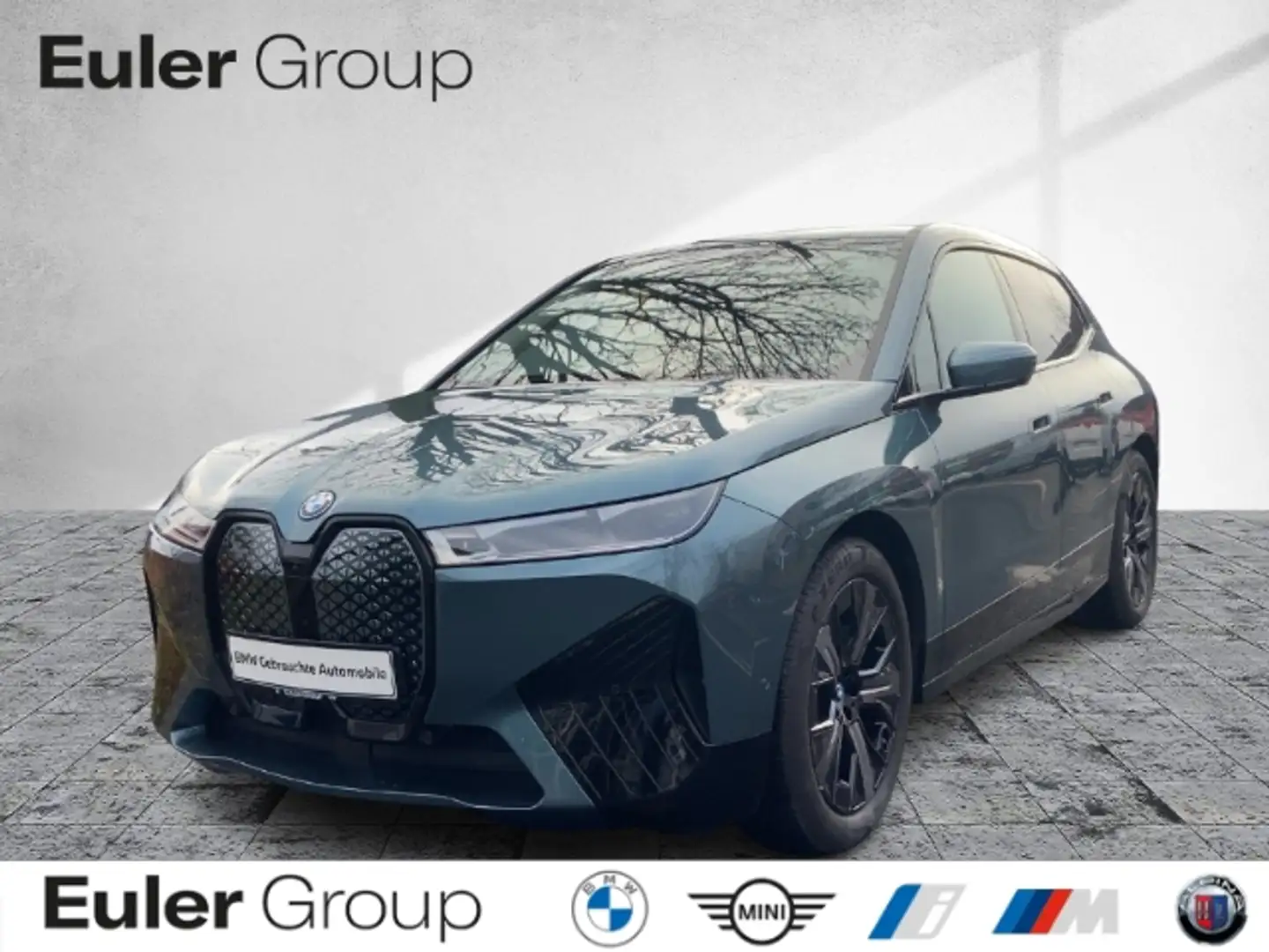 BMW iX xDrive 50 HUD Luftfederung Navi Leder Digitales Co Bleu - 1