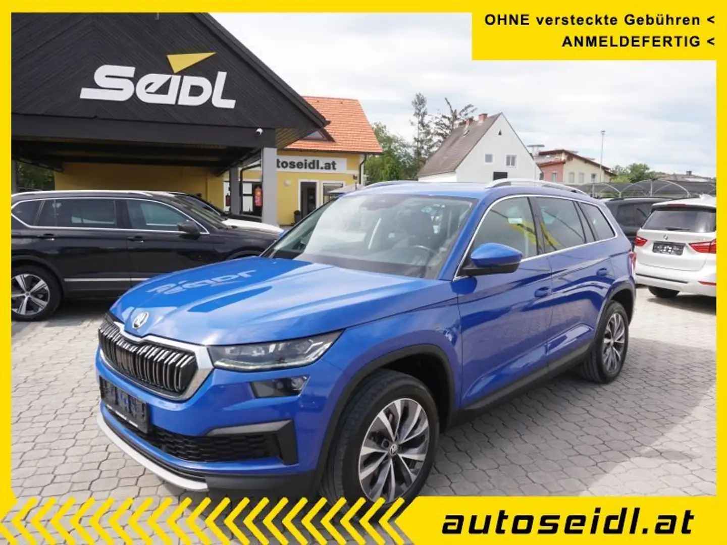 Skoda Kodiaq 2,0 TDI Style DSG *2023er+VIRTUAL+MATRIX* Blau - 1