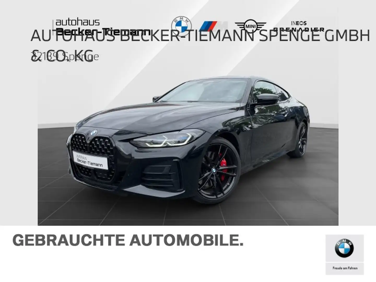BMW M4 40d xDrive AUT.*M SPORT*HUD*LASER*DA.PROF.*ACC*360 Zwart - 1