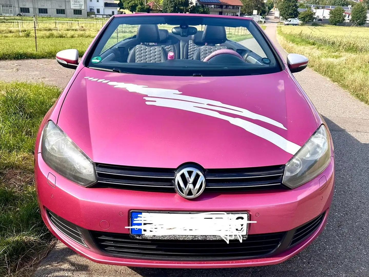 Volkswagen Golf Cabriolet Golf VI Cabrio Diesel Cabrio 1.6 TDI Violett - 2