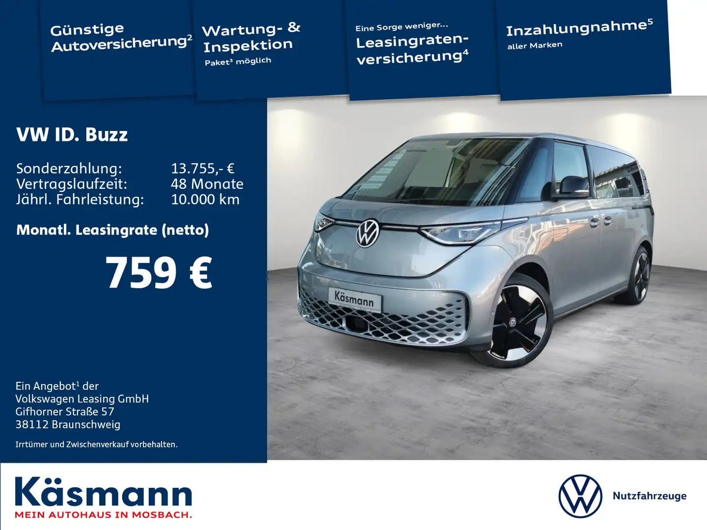 Volkswagen ID. Buzz ID.Buzz Pro AHK MATRIX NAV ACC Blue - 1