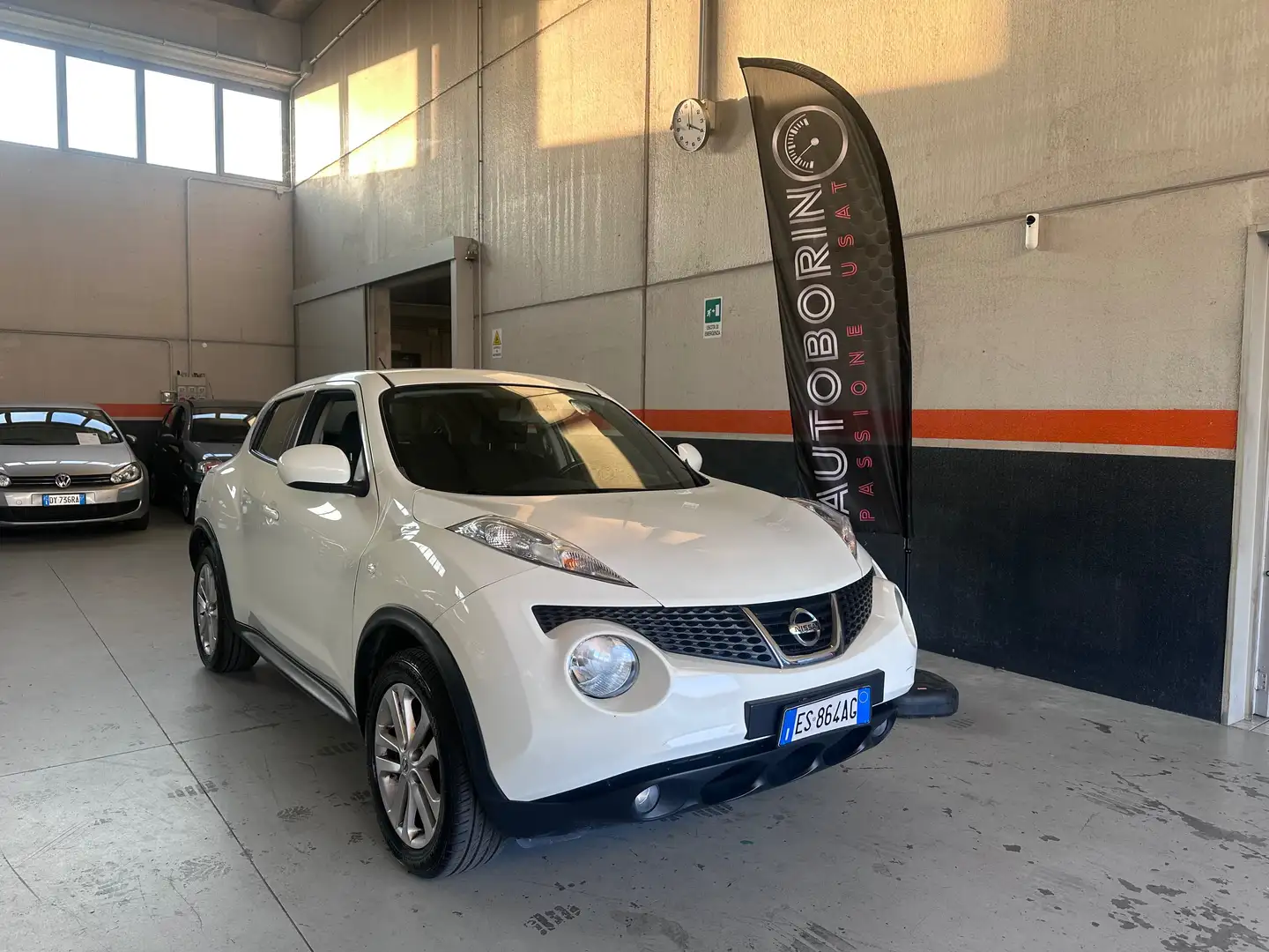 Nissan Juke Juke I 2013 1.6 Acenta eco Gpl Weiß - 1