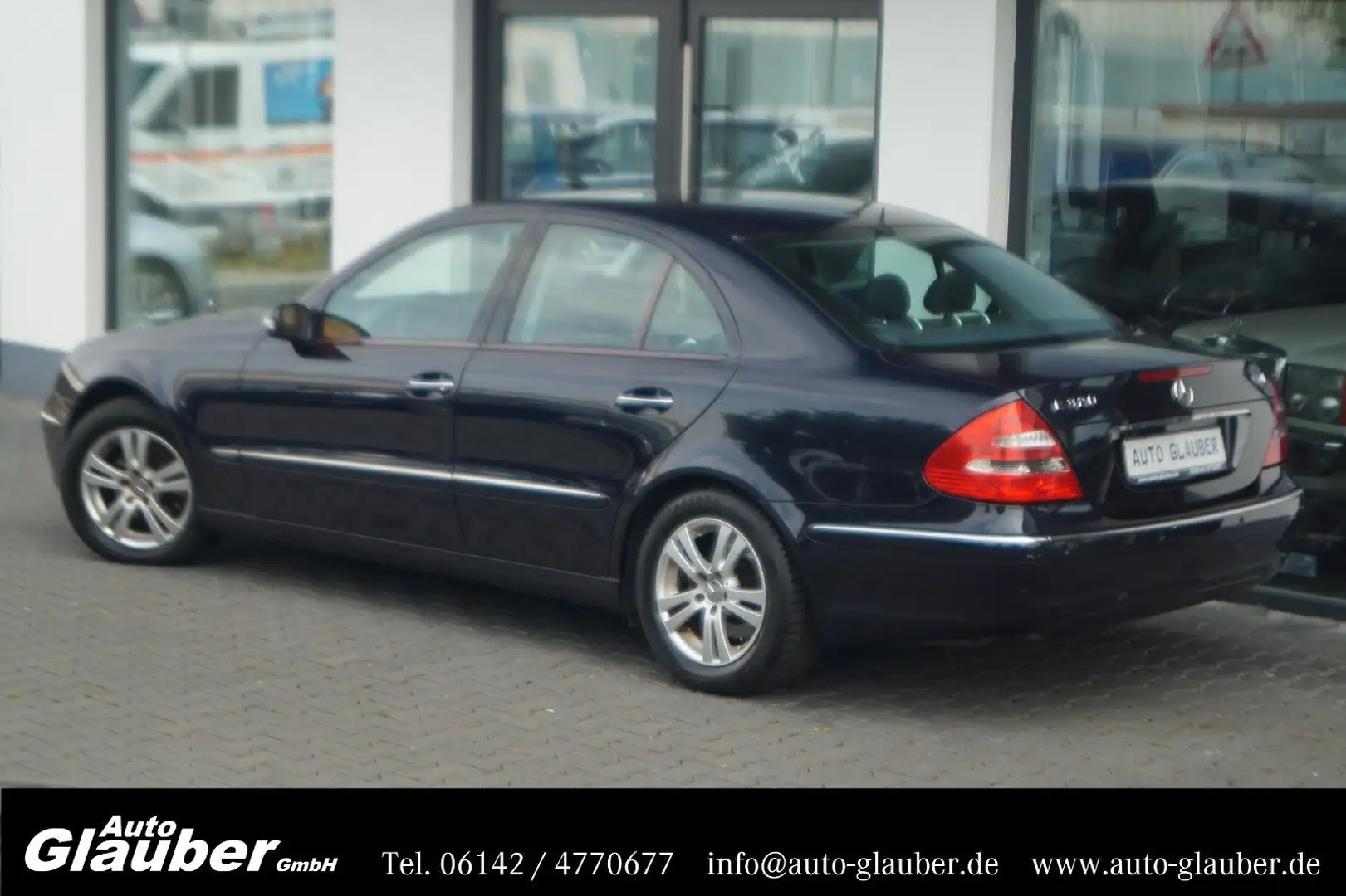 Mercedes-Benz E 320 CDI Limousine/Elegance/Xenon/Navi/Leder Blu/Azzurro - 2