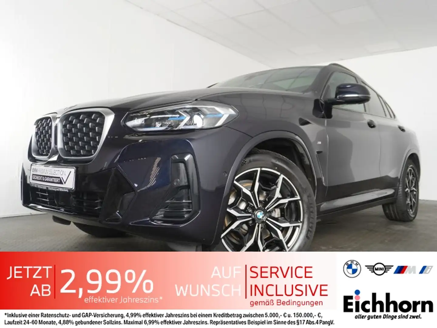 BMW X4 xDrive30i M Sportpaket STANDHEIZUNG.PGSD.HUD Fekete - 1