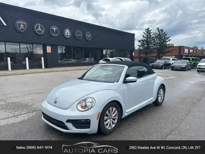 Blue 2018 Volkswagen Beetle Hatchback Automatic
