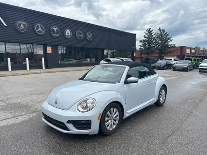 Blue 2018 Volkswagen Beetle Convertible Front-Wheel Drive Automatic