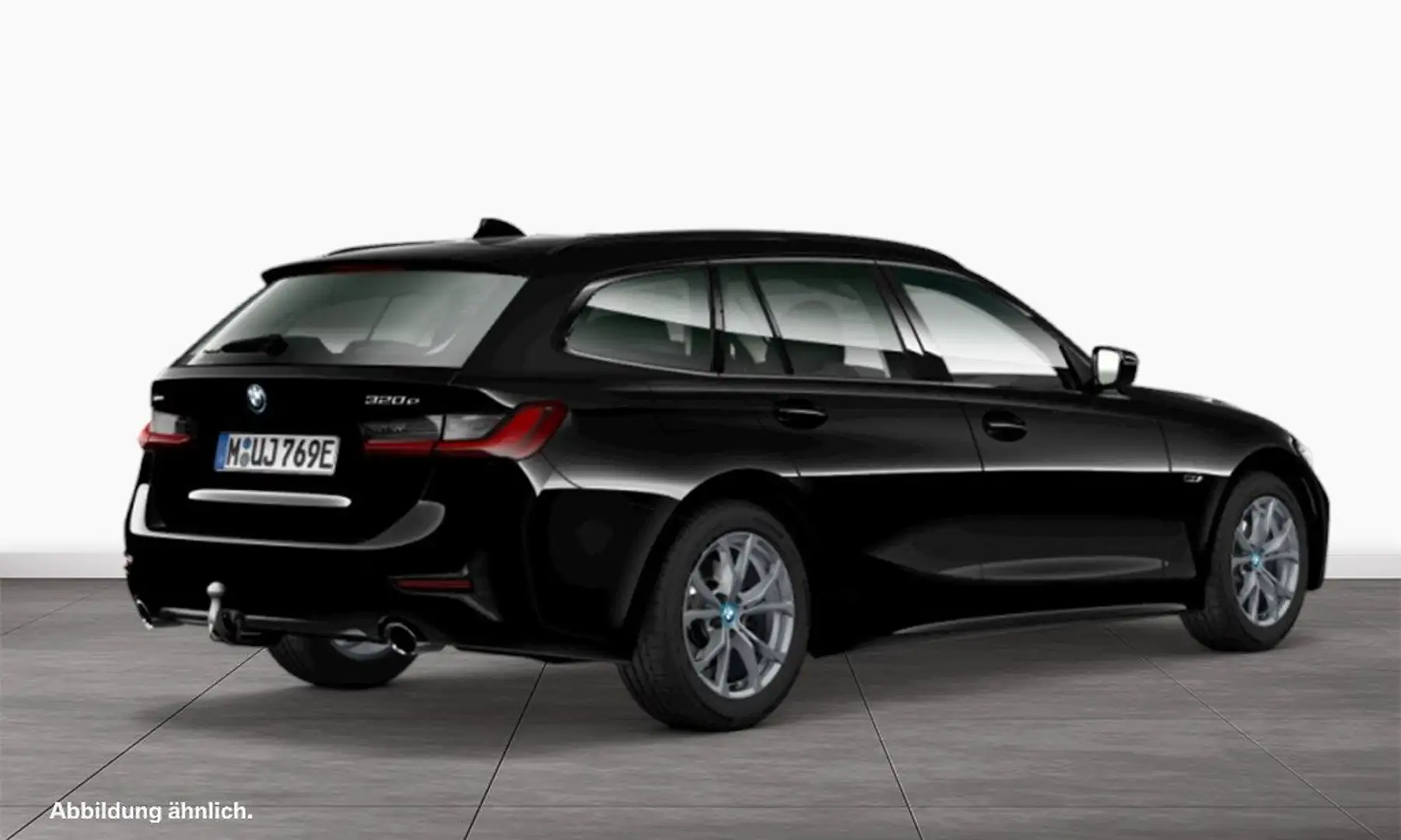 BMW 320 e xDrive Touring Sport Line Head-Up DAB AHK Schwarz - 2