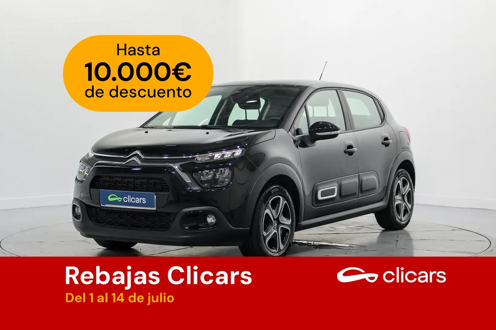 Citroen C3 Origin 1.2 PureTech S&S Plus 83 Negro - 1