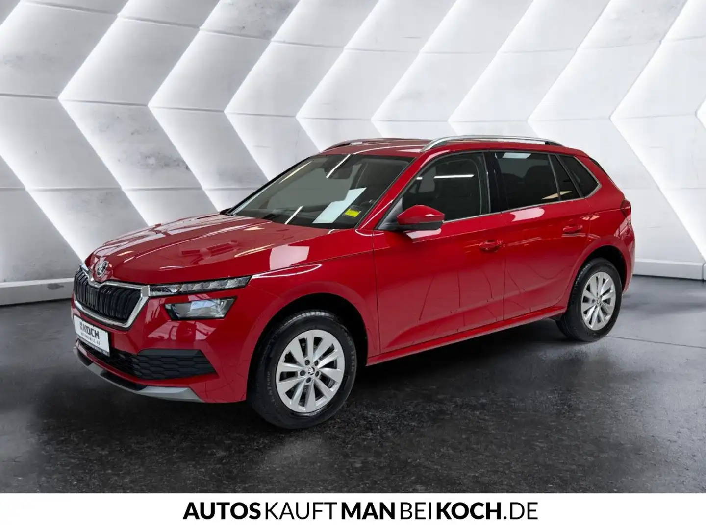 Skoda Kamiq 1.0 TSI DSG SMART LINK PDC KLIMAAUT LED Rouge - 2
