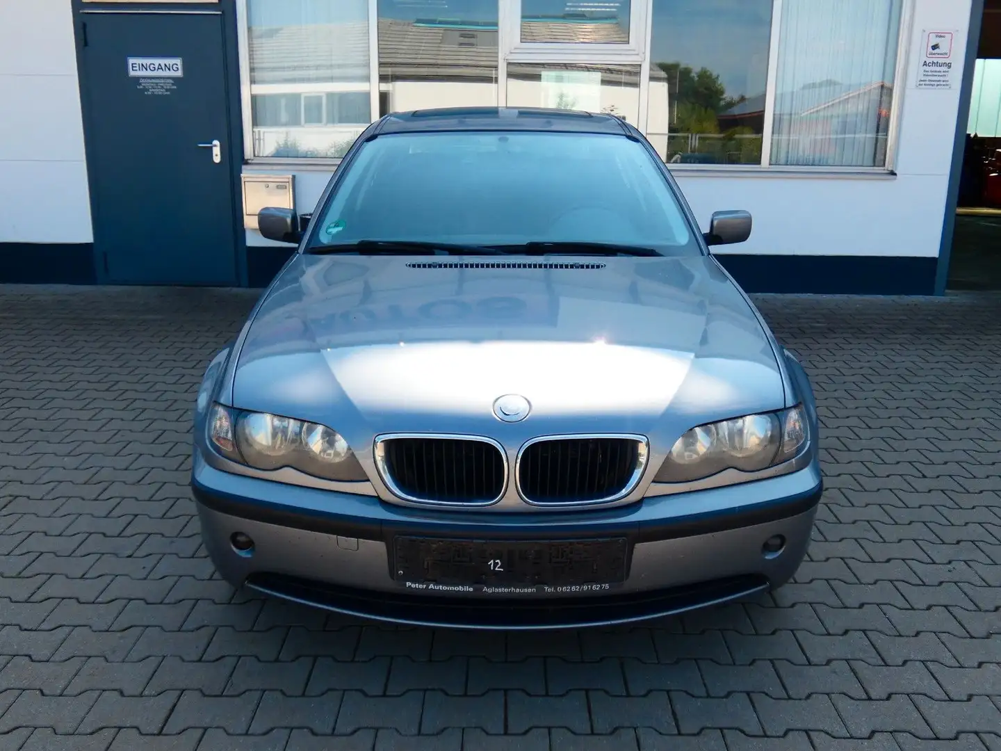 BMW 320 d Lim., Klimaaut,Tempomat,Schiebedach Grau - 2