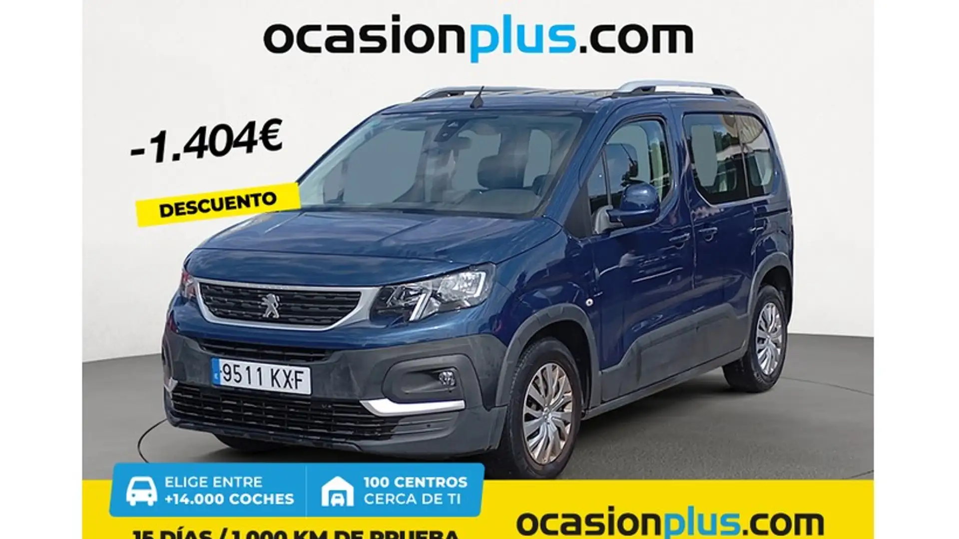 Peugeot Rifter 1.2 PureTech S&S Standard Active 110 Azul - 1