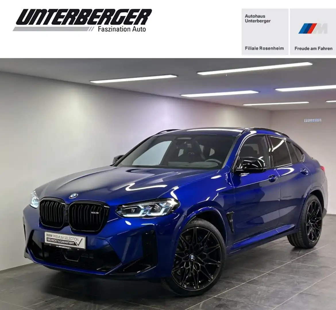 BMW X4 M M Competition Harman/Kardon Laser Pano. Head-Up DA Azul - 1