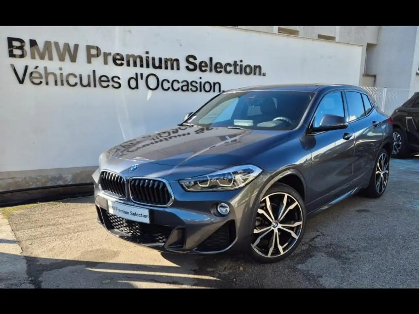 BMW X2 sDrive18iA 140ch M Sport DKG7 Euro6d-T Gris - 1