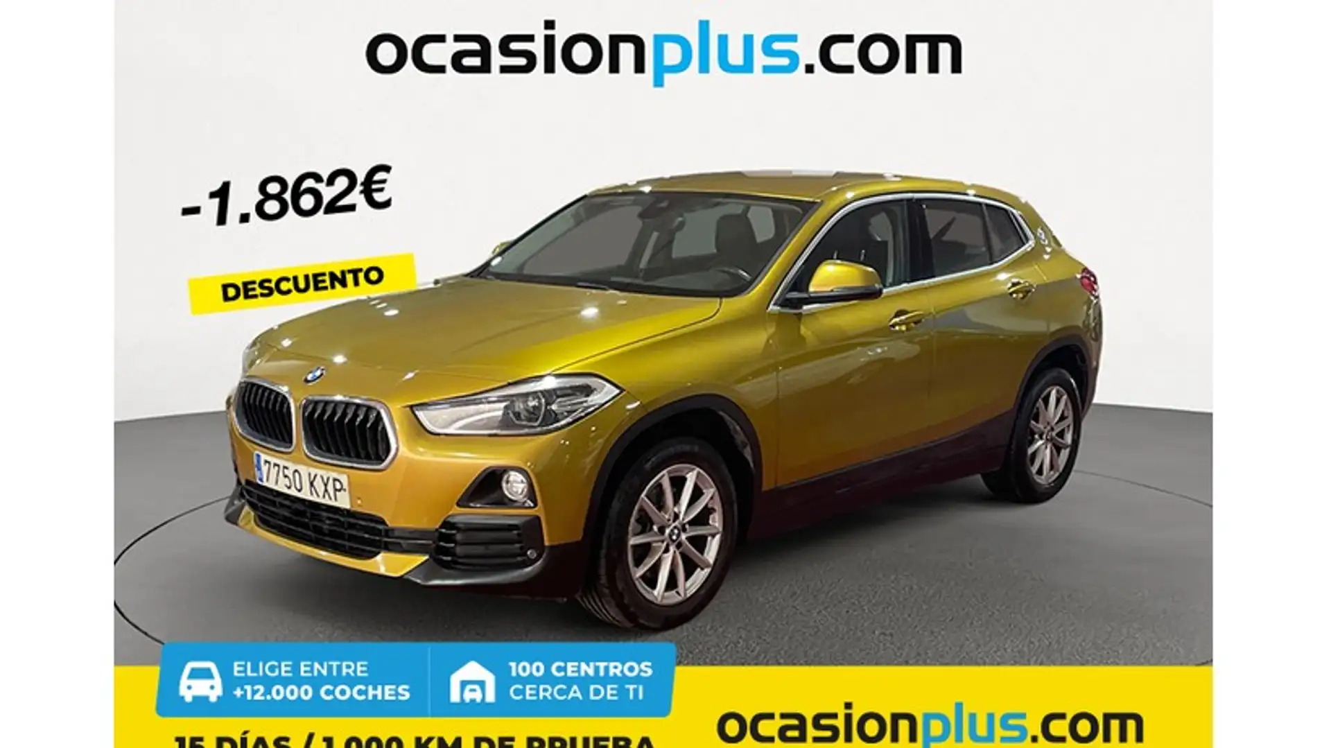 BMW X2 sDrive 18dA Amarillo - 1