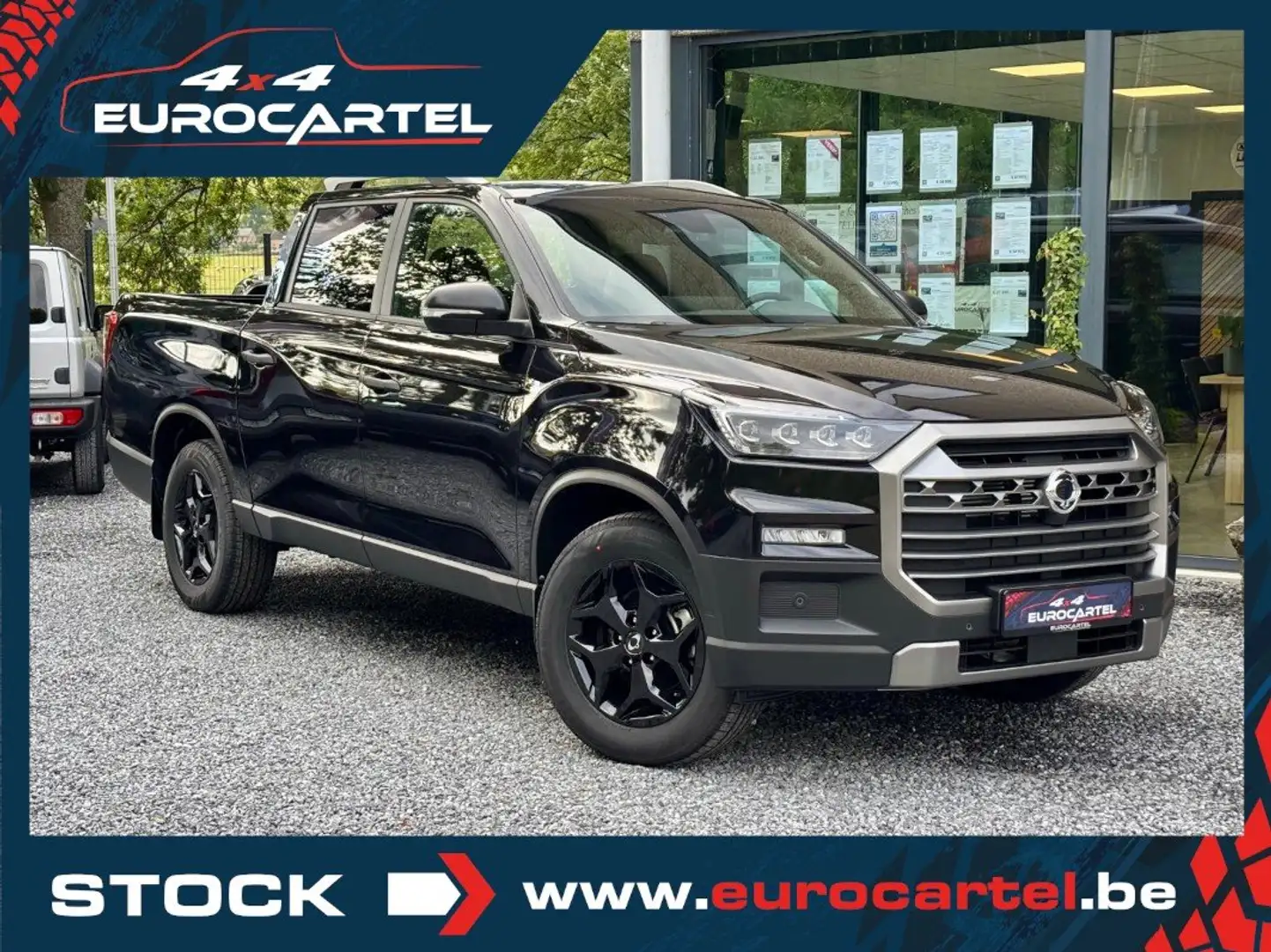 SsangYong Musso Grand 2.2D 202CV | BLACK EDITION | 29.750€ HTVA Schwarz - 1