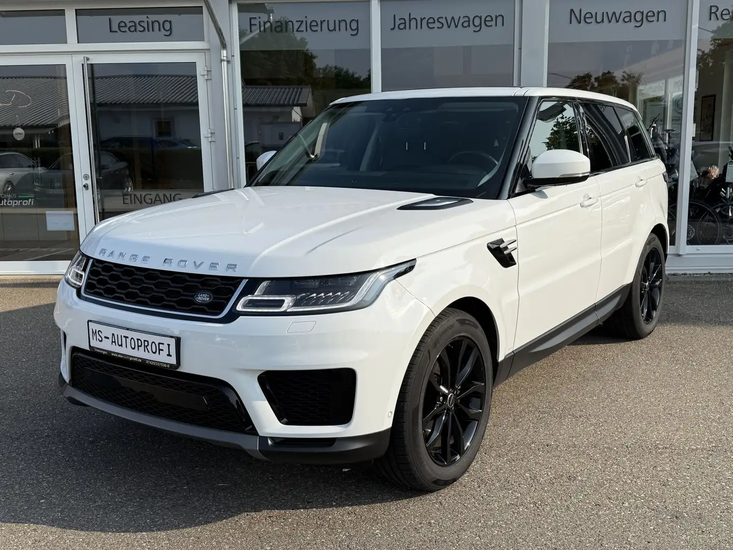 Land Rover Range Rover Sport S LED Luftfeder Leder SD Navi Weiß - 2
