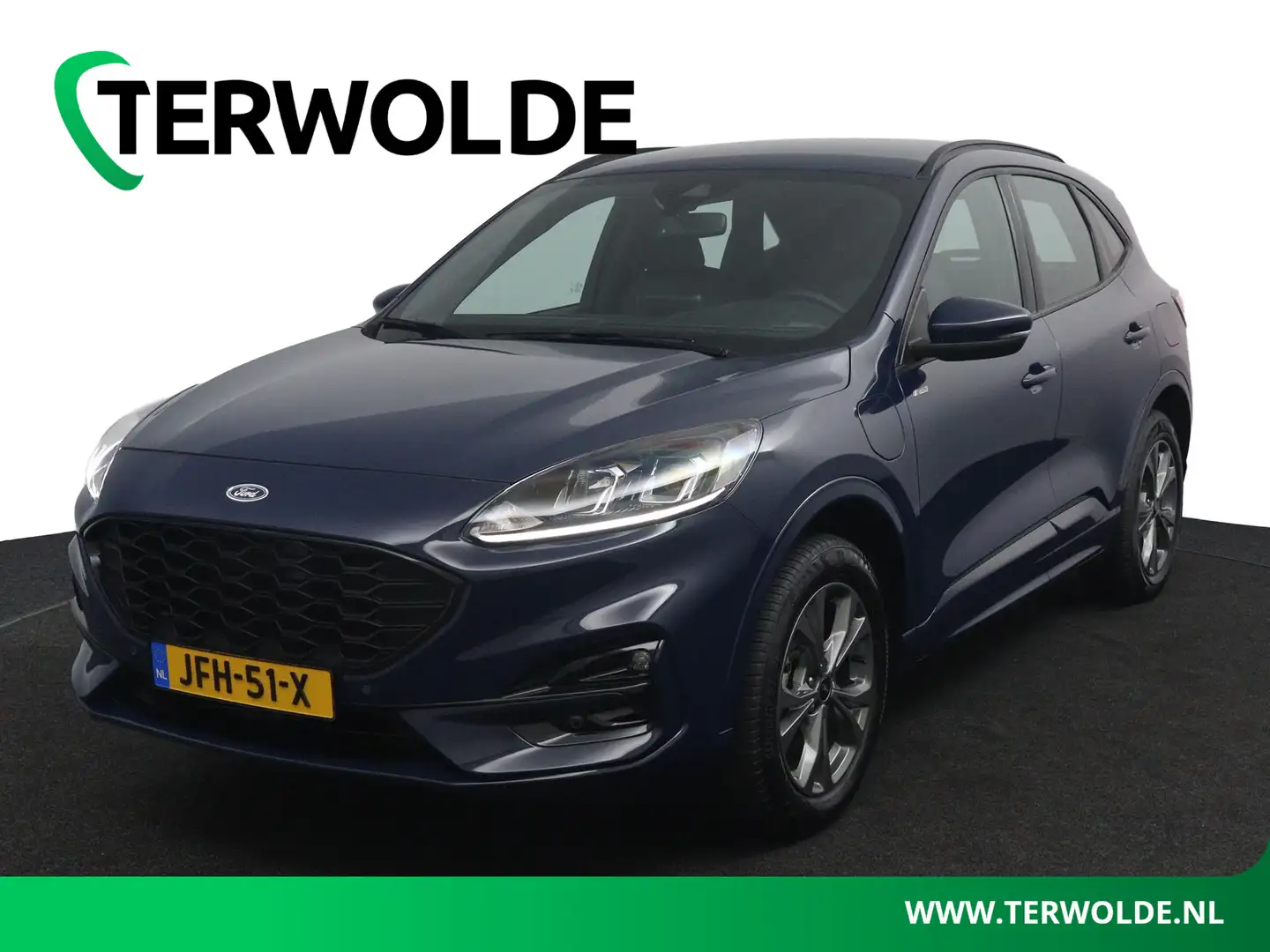 Ford Kuga 2.5 PHEV ST-Line | Achteruitrijcamera | Stoelverwa Blauw - 1