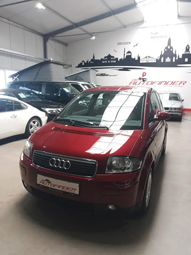 Audi A2 1.4 LED,Klimautomatik,PDC,Alu Roşu - 1
