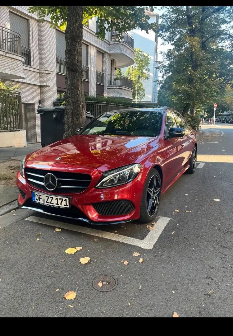 Mercedes-Benz C 300 9G-TRONIC AMG Line Roşu - 2