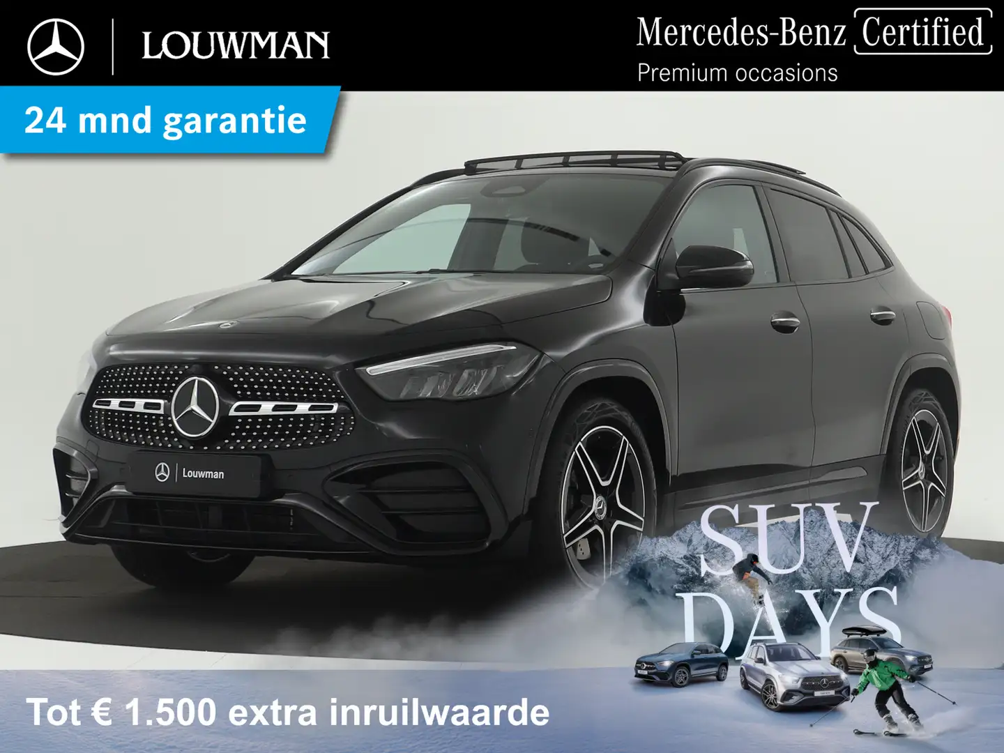 Mercedes-Benz GLA 180 AMG Line | Nightpakket | Parkeerpakket met achteru Noir - 1