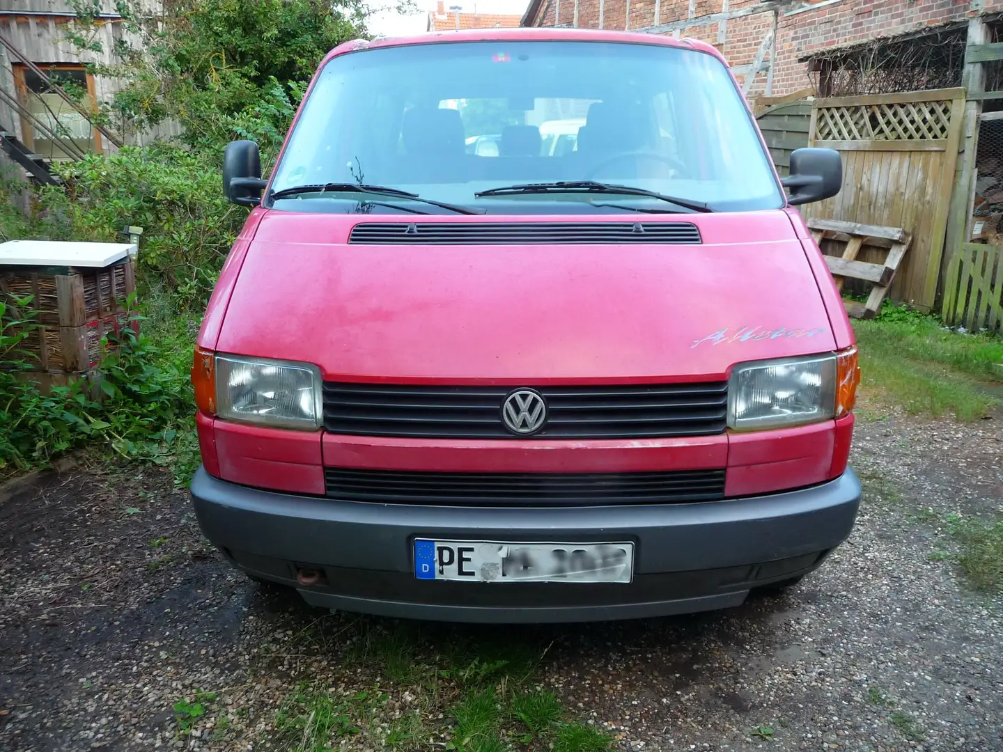 Volkswagen T4 Multivan T4 Allstar AHK 1995Kg Klapptisch o.TÜV Roşu - 2