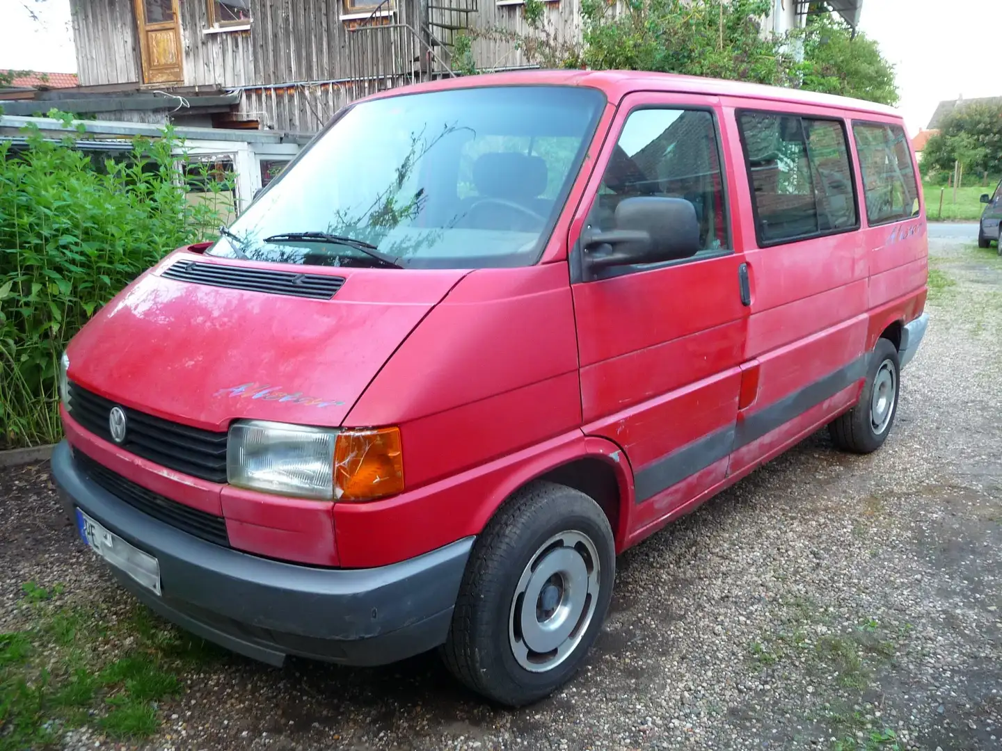 Volkswagen T4 Multivan T4 Allstar AHK 1995Kg Klapptisch o.TÜV Roşu - 1