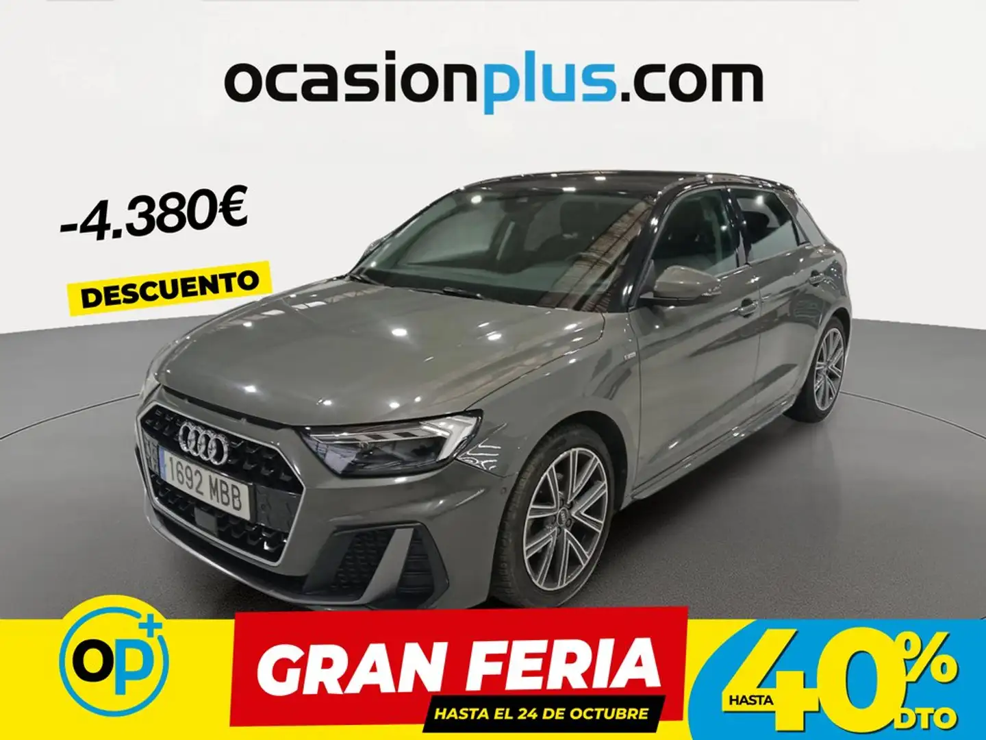 Audi A1 Sportback 30 TFSI S line S tronic Gris - 1