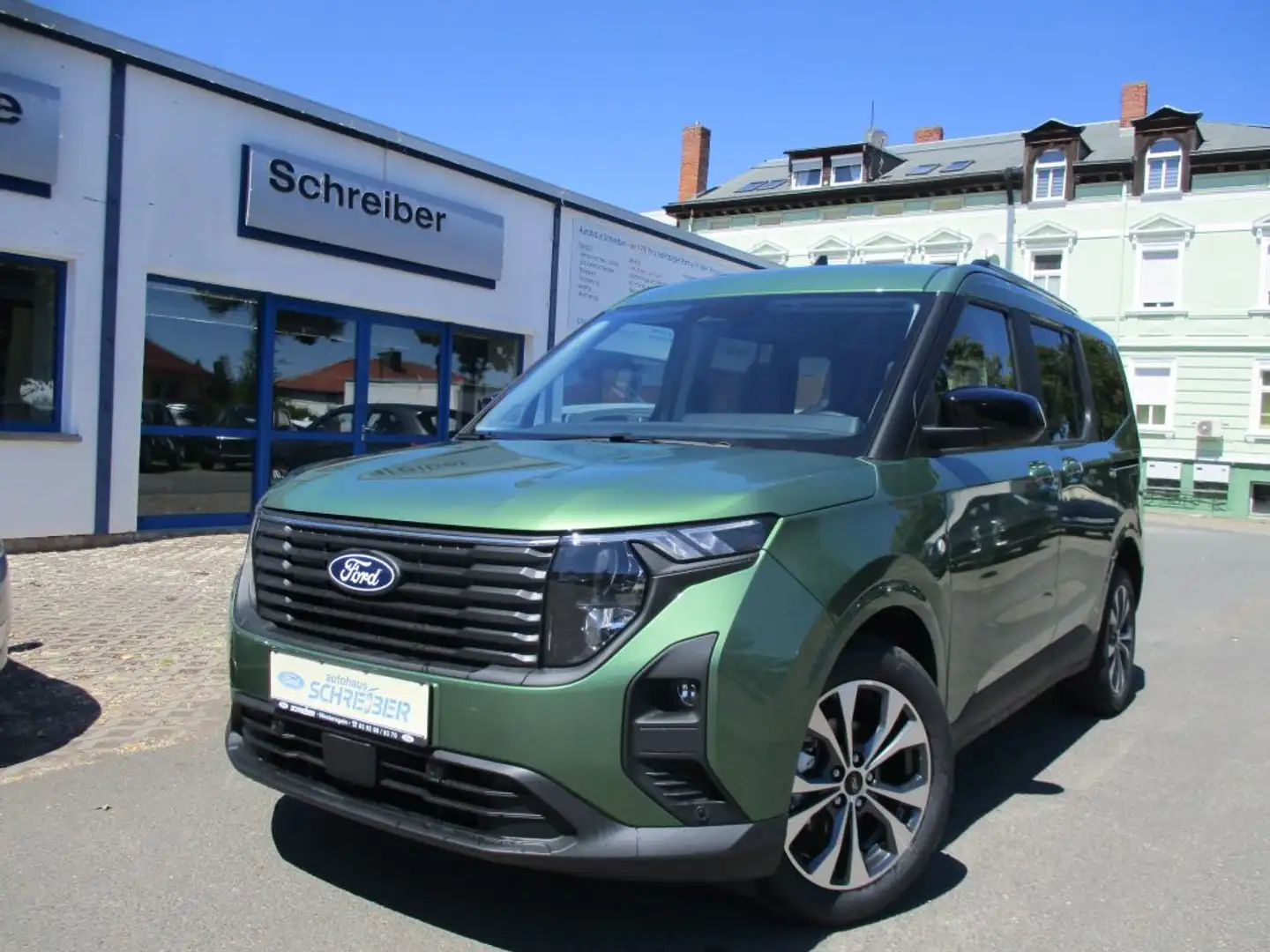 Ford Tourneo Courier 1.0 EcoBoost Aut. TITANIUM, FGS 5 Jahre/150.000km Vert - 1